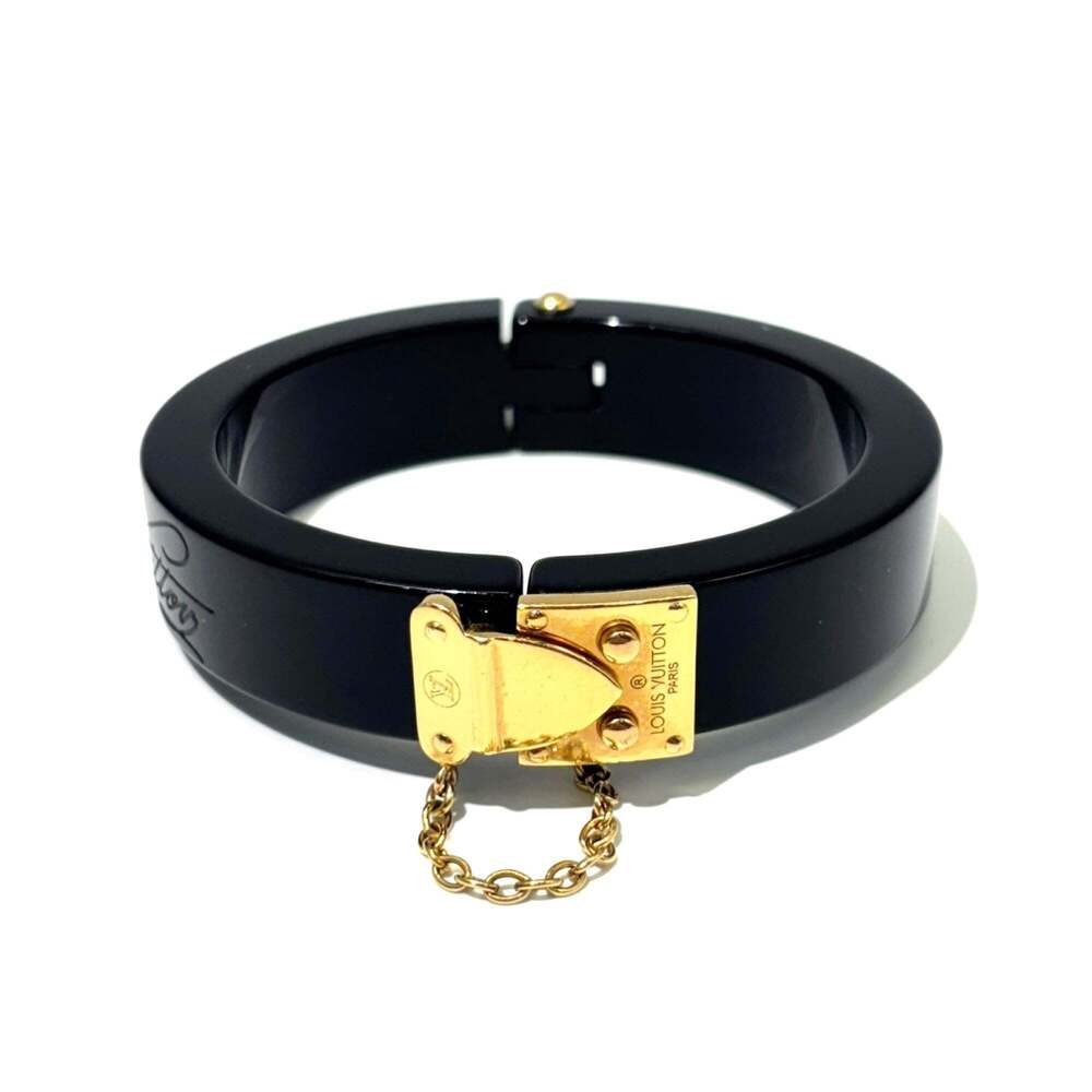 LOUIS VUITTON Black Bracelet